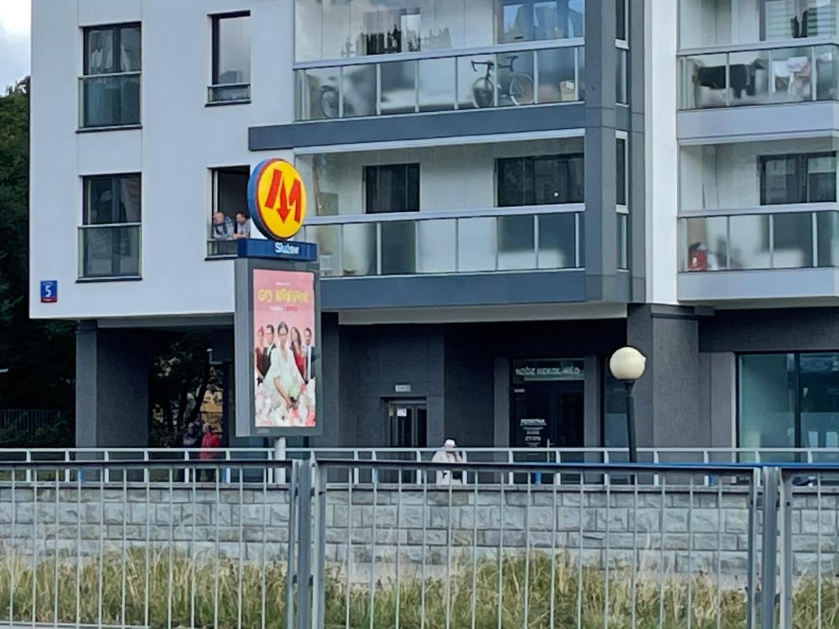 Apartament Metro Sluzew Varsóvia Exterior foto