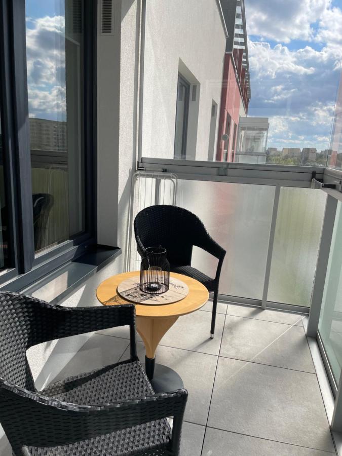 Apartament Metro Sluzew Varsóvia Exterior foto